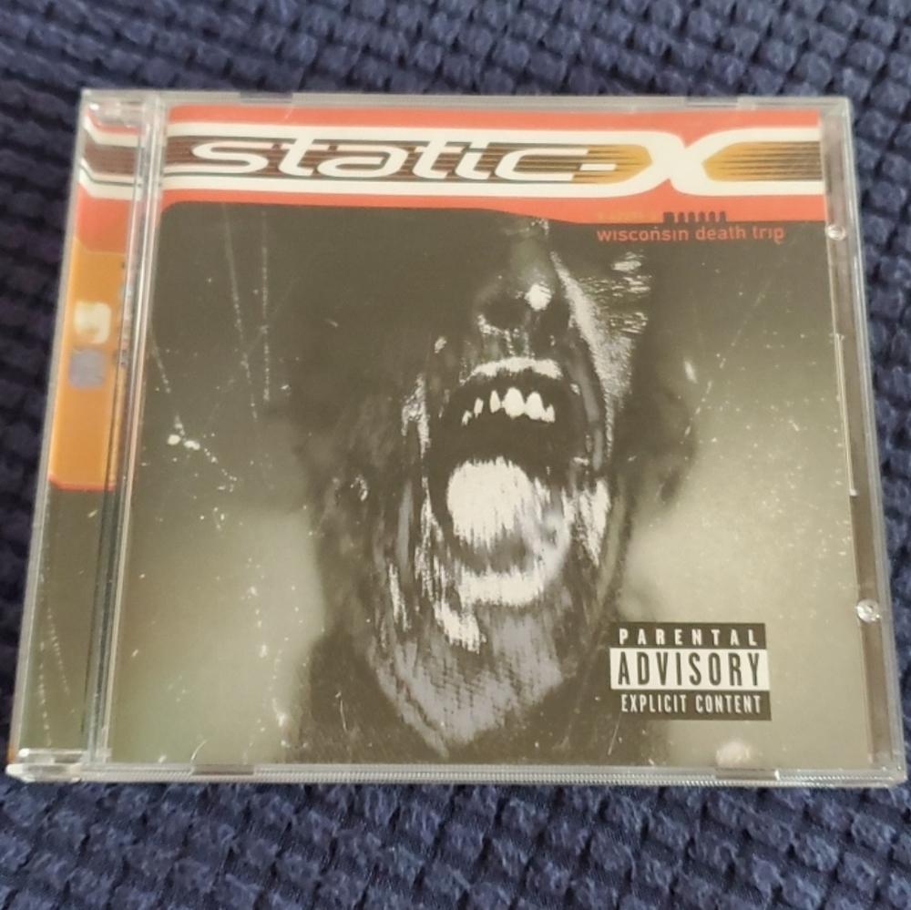 STATIC-X Wisconsin Death Trip CD 1999 Hard Rock Heavy Nu Industrial Metal Wayne